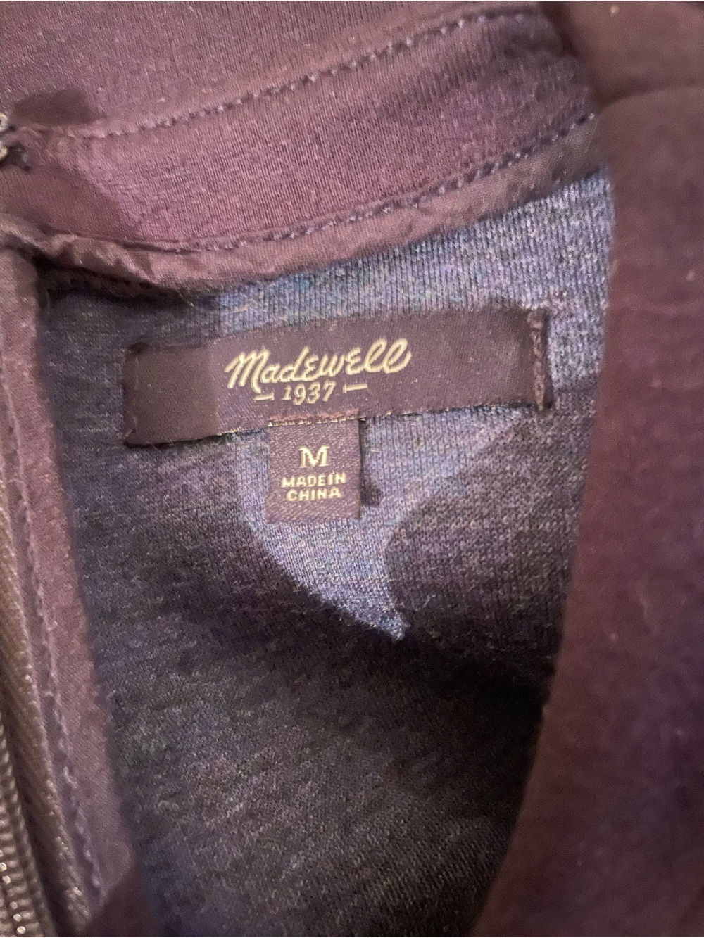 Madewell Navy Sleeveless Mini Shift Dress - Picture 4 of 4